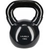 HMS KNV10 10 KG ČIERNY KETTLEBELL POKRYTÝ VINYLOM HMS