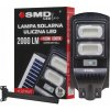 Pouličná lampa SMD LEDline 100 W 2000 lm so solárnym napájaním