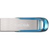 SanDisk Ultra Flair 64GB USB 3.0, USB Kľúč, modrý (SDCZ73-064G-G46B)