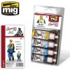 AMMO by MIG Jimenez Farby sada MIG RAF Pilots - Figure - Set WW2