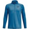 Detské funkčné tričko s dlhým rukávom Under Armour TECH 2.0 1/2 ZIP K modré 1363286-466 - YXS