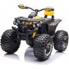 mamido Detská elektrická štvorkolka ATV Power 4x4 žltá
