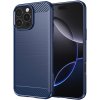 Techsuit Carbon Silicone kryt na iPhone 16 Pro Max – modrý