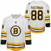 Outerstuff Dětský dres David Pastrnak Boston Bruins NHL Replica White Veľkosť: L/XL