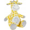 Plyšový zaspávačik žirafa s projektorom Milly Mally