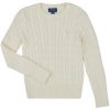 Polo Ralph Lauren Cable Cn-sweater-pullover biela