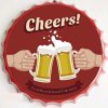 Ceduľa vrchnák Cheers Beer 35x35cm
