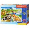 Castorland Puzzle Dobrodružstvo na Safari MAXI 40 dielikov
