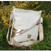 Kabelka zlatá biela crossbody LAURA BIAGGI