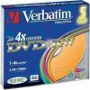 DVD+RW VERBATIM Colour 4,7GB 4X Slim box 5ks/bal.