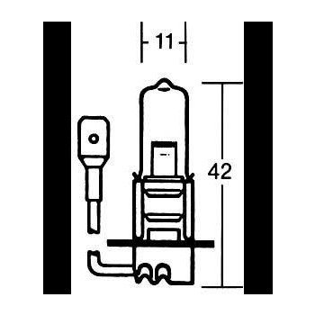 Narva H3 PK22S 12V 55W