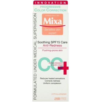 Mixa Soothing SPF15 Care Anti-Redness zklidňující péče proti začervenání 50 ml