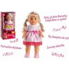 Teddies Panenka Barunka chodící a česky zpívající plast 42cm na baterie