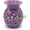 Keramická Aromalampa 10.5 x 9 cm - Kvetiny - levanduľová