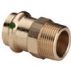 Viega adaptérová vsuvka s SC-Contur 15mm x 1/2 vnější závit bronz - 105044