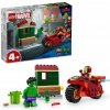 LEGO Marvel - Iron Man na motorke a Hulk 76287 4+