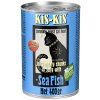 Konzerva pro kočky - KiS-KiS mořská ryba 400 g 100% prírodné šťavnaté krmivo pre mačky