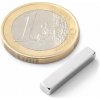SOLLAU Neodymový magnet hranol 20x4x3 mm, N42, ponikelovaný