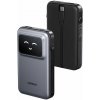 UGREEN 10000mAh Quick Charging Robot 30W Power Bank Build-in USB-C Cable, šedý (35603B)