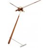 Dizajnové stolné hodiny Nomon Puntero Walnut N 94cm
