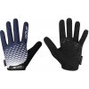Rukavice FORCE MTB ANGLE letné, bielo-modré XS