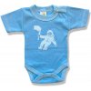 BABY´S WEAR Kojenecké body krátky rukáv Kozmonaut