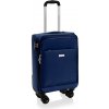 AVANCEA Textilný cestovný kufor GP7172 Dark blue 4W modrý S 58x38x24 cm