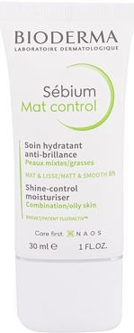 Bioderma Sébium Mat Control Moisturiser hydratační a zmatňující pleťový krém 30 ml