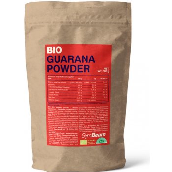 GymBeam BIO Guarana prášok 100 g