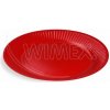 Wimex Papierový tanier (FSC Mix) červený O23cm (10 ks)