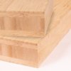 Bambusový panel vertikálne lisovaný 40 mm 5-vrstvový Light Caramel, Veľkosť: 2440 mm x 605 mm
