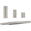 Shesto Modelcraft nerezová pinzeta se 100 magnety (SH-PTM1000)