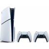 PlayStation 5 (Slim) - 1TB + 2x DualSense Wireless Controller