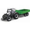 Valtra Bburago Farm 10cm Tractor with Trailer N174 Tipping Trailer (BB18-31676)