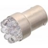 COMPASS Žiarovka 9LED 12V Ba15s biela úzka 33765