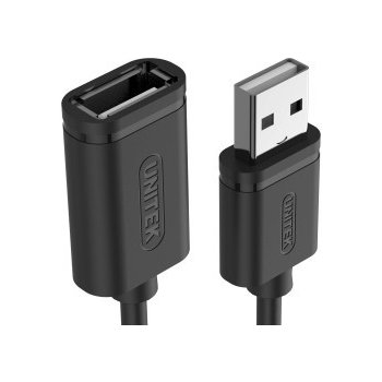 Unitek Y-C417GBK predlžovací USB 2.0 AM-AF, 3m, černý
