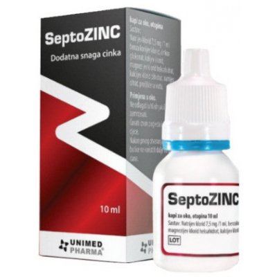 SeptoZINC očná roztoková instilácia 10 ml