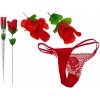 Out Of The Blue Rose With Red G-String