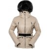 Alpine Pro DAMA dámska lyžiarska bunda NEUTRÁLNA / ZEMITÁ - M-L Nadměrná velikost pro plnoštíhlé