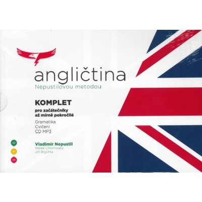 Angličtina - Komplet Gramatika, Cvičení, CD MP3 - Vladimír Nepustil