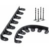 Prosperplast Neviditeľný obrubník GARDEN 800x8,4x5,7 cm čierny