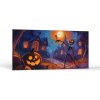 Halloween Strašidelný mesiac | Obrazy Vintessia Rozmery panoráma: 20x40