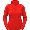 Stedman Bunda s kapucí Lux Knit Fleece Jacket Women na zip, pletená, fleecová, dámská COT055560aoi00-scarlet red XS Červená scarlet melír