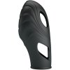 Pretty love lich silicone finger vibrator black