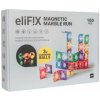 Magnetická stavebnica EliFix fresh - guľôčková dráha 100 ks Typ guľôčok: Svietiace