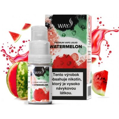 e-liquid 10ml WAY to Vape SK Watermelon - 12mg 12mg 12mg