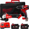 MILWAUKEE M18FPP2BG-502XEU M18 FUEL Set náradia, 2x 5,0 Ah 4933492522