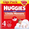 HUGGIES Little movers pants 4 plienkové nohavičky box 9-14 kg 120 kusov