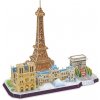 CubicFun 3D puzzle CityLine panorama Paříž 114 ks