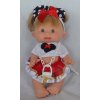 Panenka - holčička - Pepote v oblečku Minnie od španělské firmy Marina & Pau (Pepotes - 26 cm )
